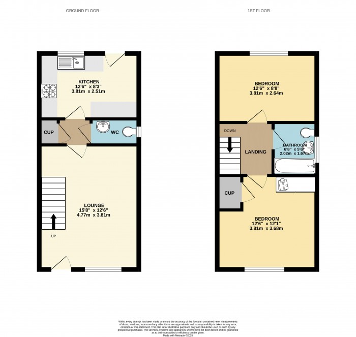 Floorplan for Pochard Drive, Scunthorpe