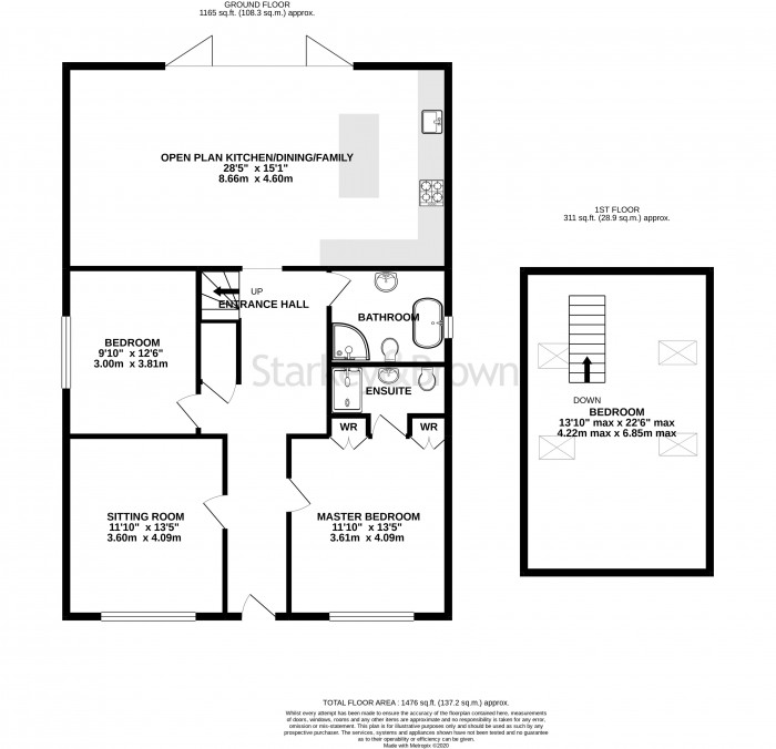 Floorplan for Lodge Lane, Nettleham, Lincoln