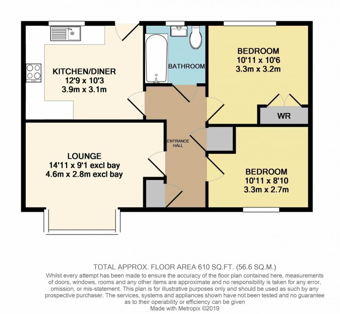 Floorplan for The Welby, Russell Danby Drive, Horncastle Rise, Horncastle