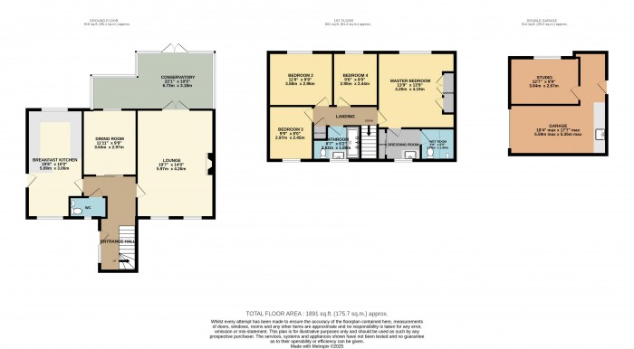 Floorplan for Church Road, Branston, Lincoln