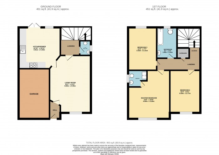 Floorplan for Dean Road, Scunthorpe