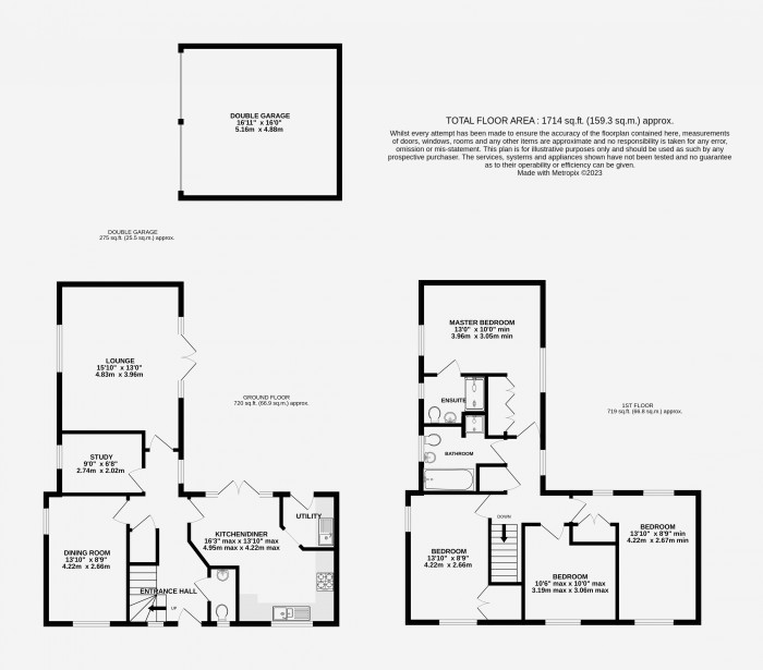 Floorplan for Tall Pines Road, Witham St. Hughs, Lincoln