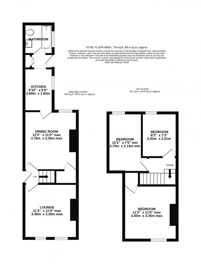 Floorplan for Hood Street, Lincoln
