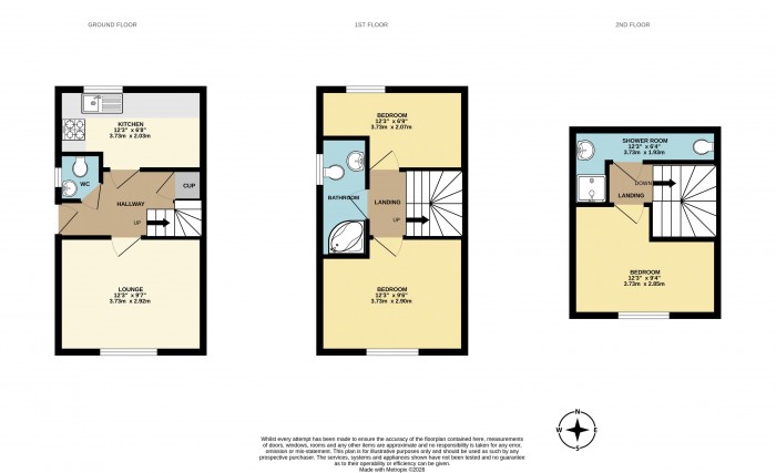 Floorplan for The Heights, Barton Lane, Barrow-Upon-Humber
