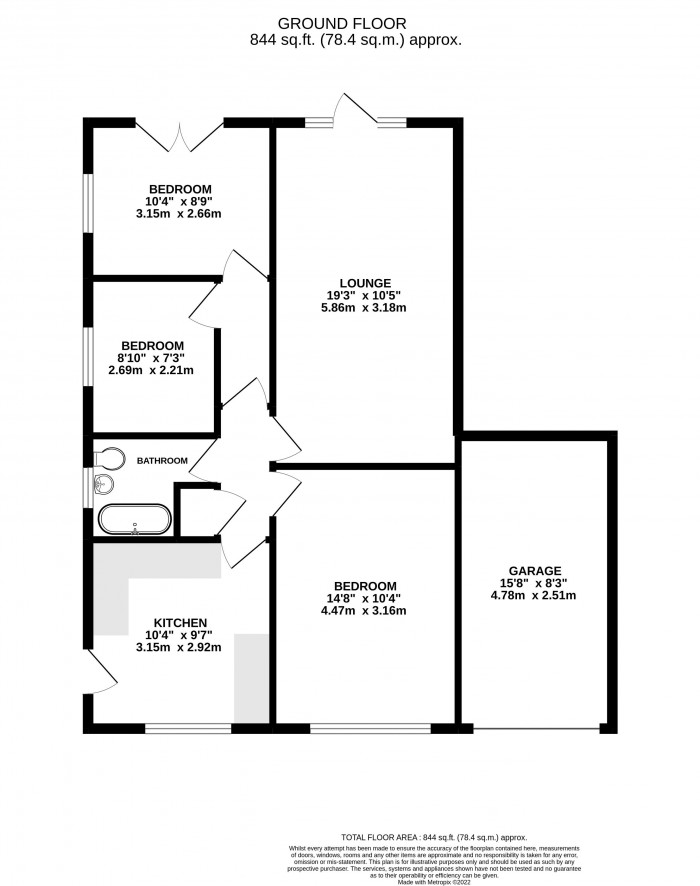 Floorplan for Bradway, Sturton By Stow, Lincoln