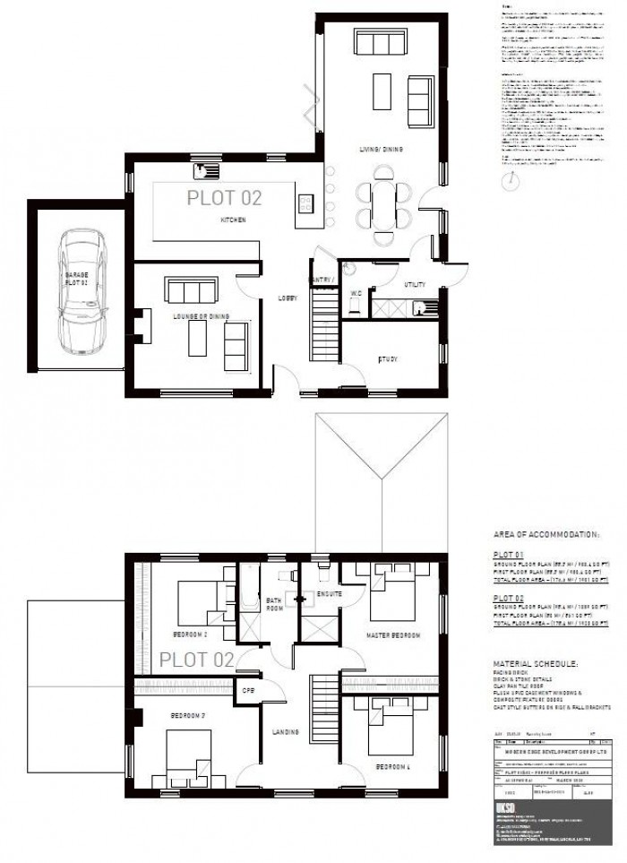 Floorplan for Owls Hoot, The Willows, Marton