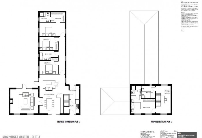 Floorplan for Cuckoo Barn, The Willows, Marton