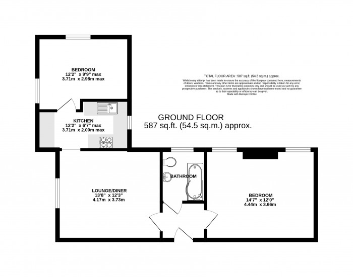 Floorplan for Rectory Park, Sturton By Stow