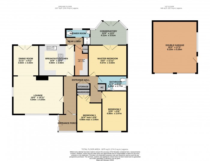 Floorplan for Lowthorpe, Southrey