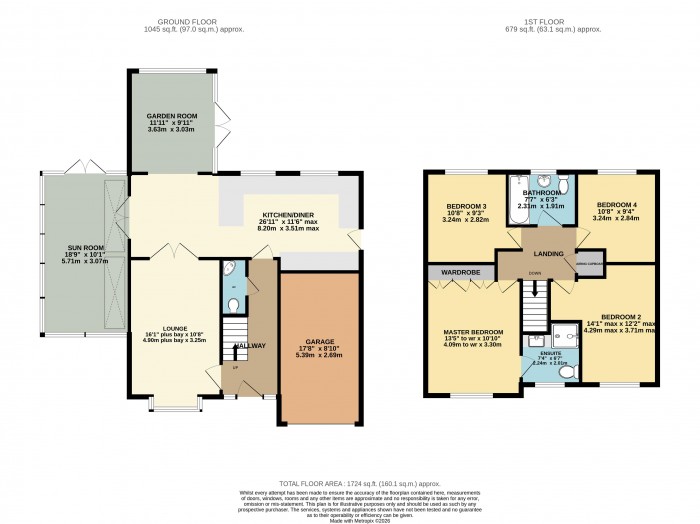 Floorplan for Craig Road, Branston