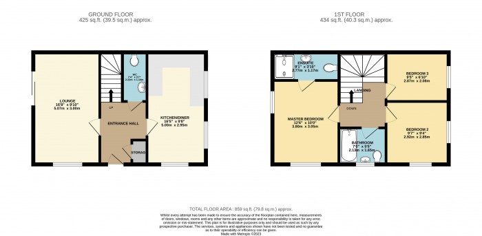 Floorplan for Fleetwood Road, Waddington, Lincoln