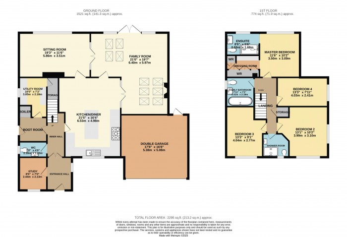 Floorplan for High Street, Sturton By Stow, Lincoln