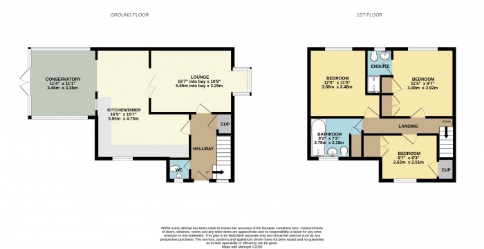 Floorplan for Baldwin Avenue, Bottesford