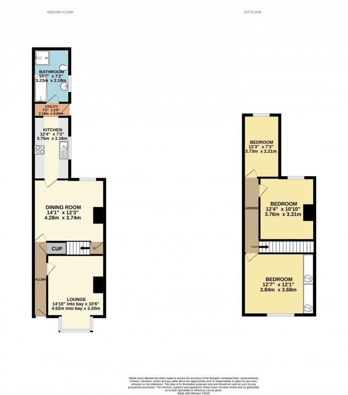 Floorplan for George Street, Scunthorpe