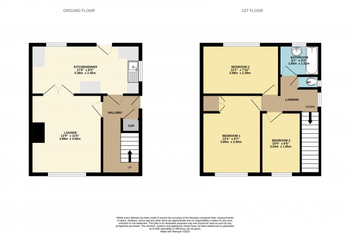 Floorplan for Dragonby Road, Scunthorpe