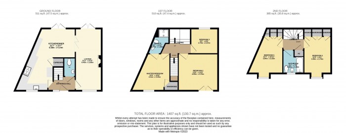 Floorplan for Carnoustie Drive, Lincoln