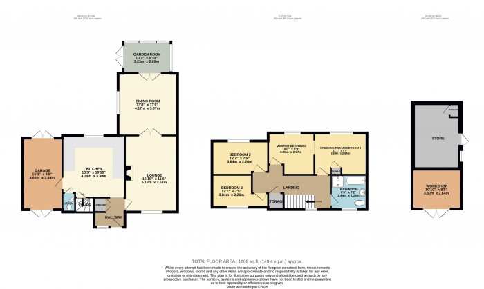 Floorplan for Sky Lane, Haddington, Lincoln