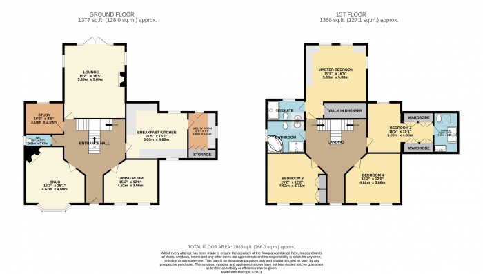 Floorplan for Burton Road, Uphill, Lincoln