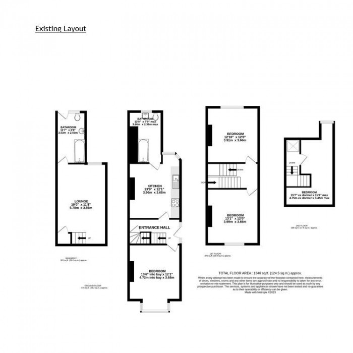 Floorplan for West Parade, West End, Lincoln