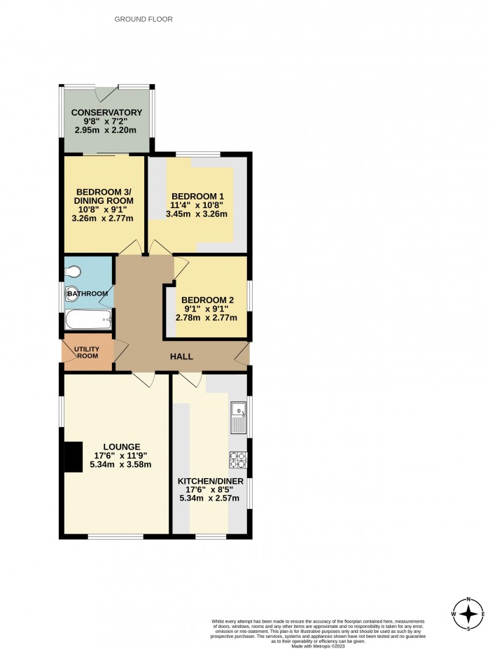 Floorplan for Swannacks View, Scawby, Brigg