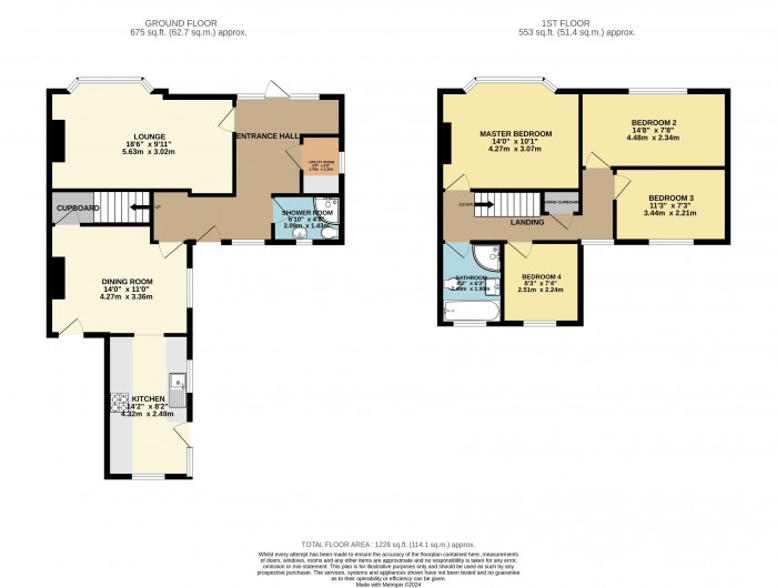 Floorplan for Quorn Drive, Lincoln