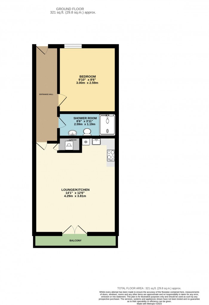 Floorplan for Dunstall Street, Scunthorpe