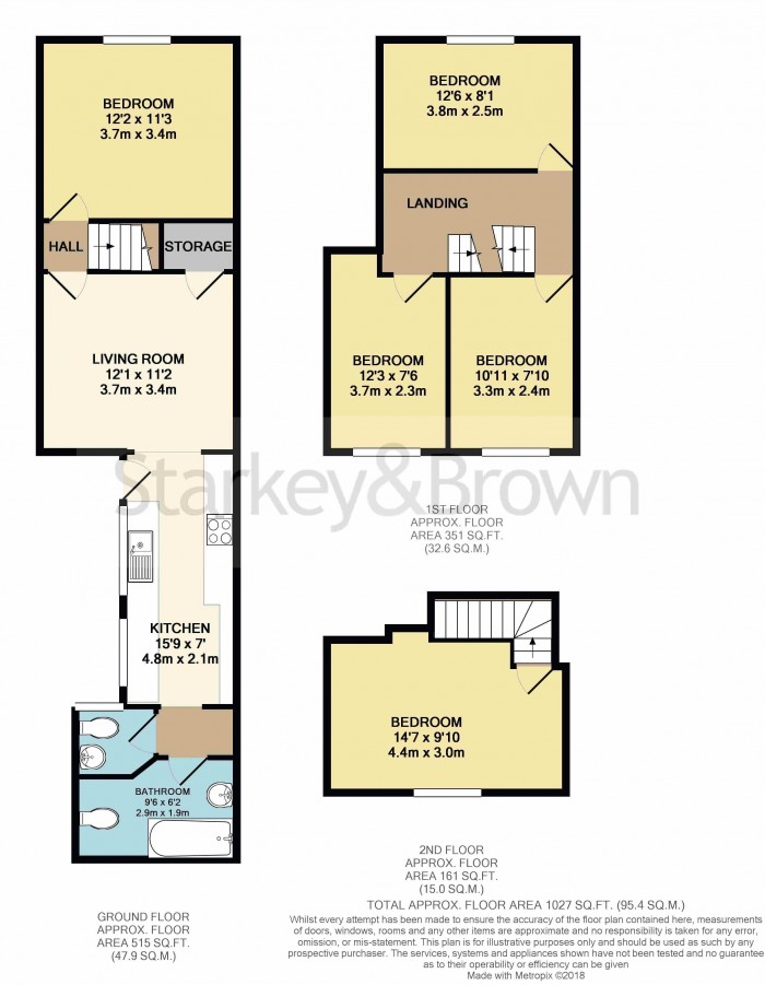 Floorplan for Alexandra Terrace, Lincoln