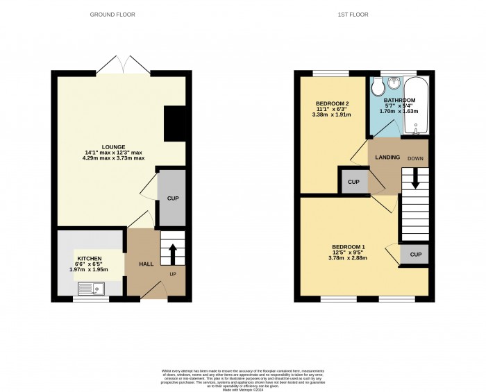 Floorplan for Speedwell Crescent, Scunthorpe