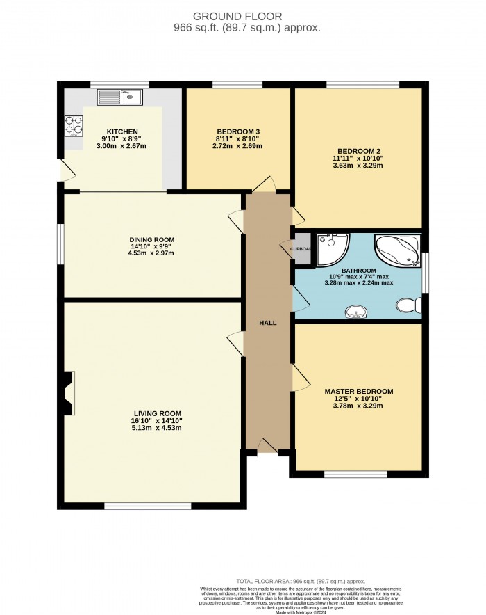 Floorplan for Battle Green, Doncaster
