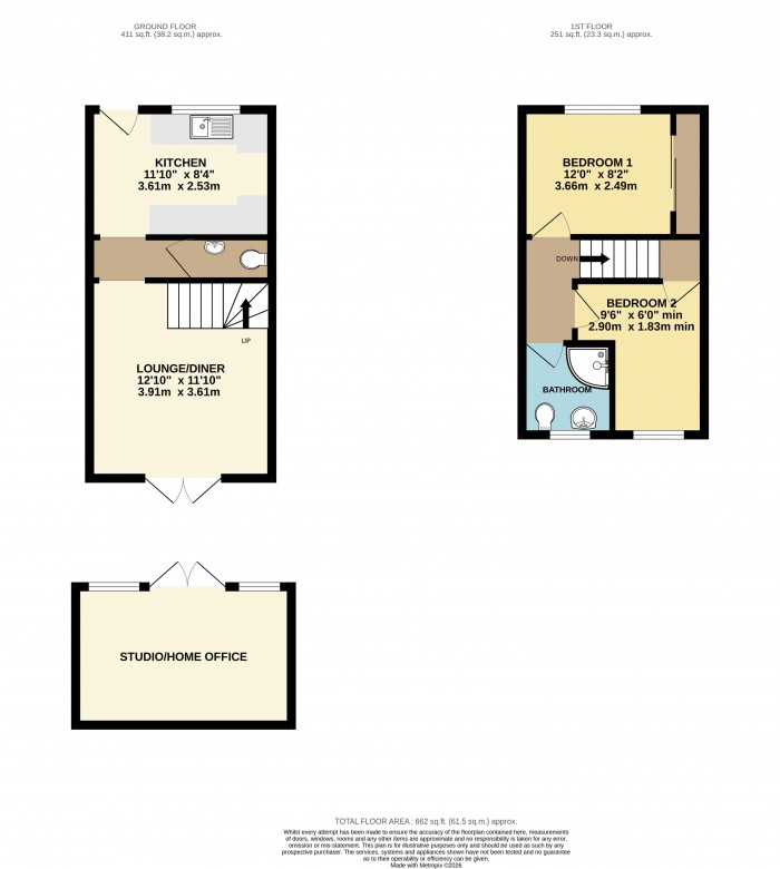 Floorplan for Fulmar Road, Doddington Park, Lincoln