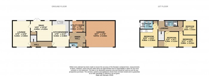 Floorplan for New Row, Messingham