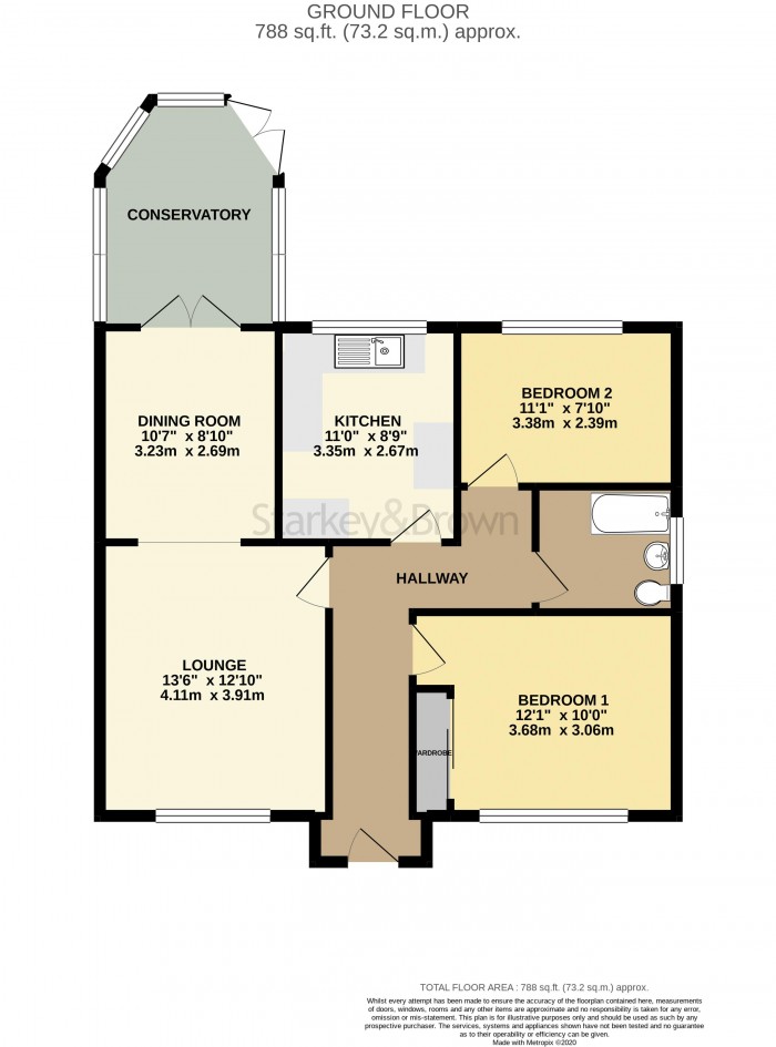 Floorplan for East Mill Gate, Cherry Willingham, Lincoln