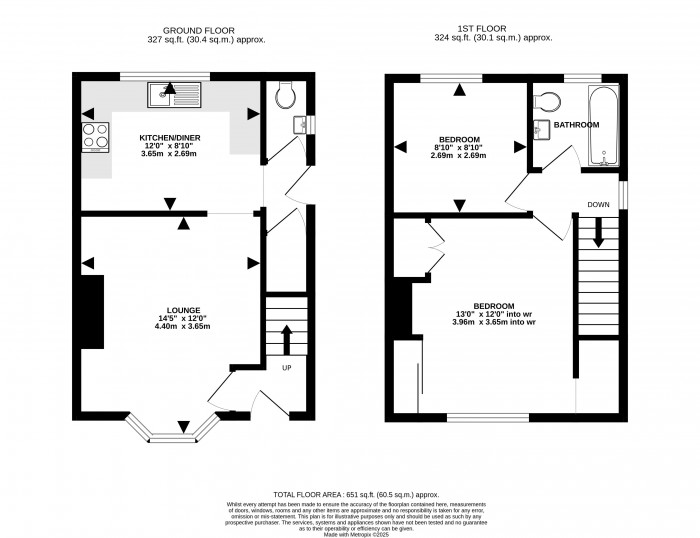 Floorplan for Rookery Lane, Lincoln