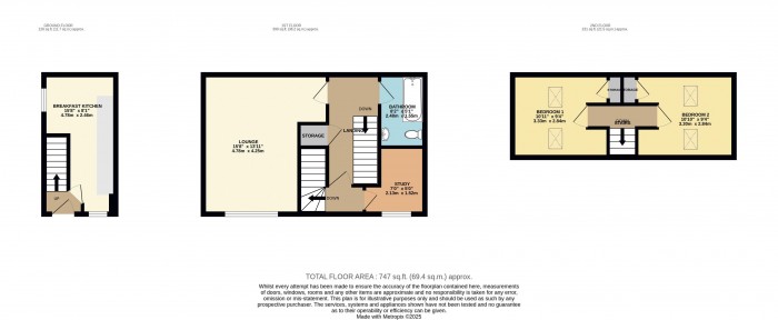 Floorplan for Bridge Street, Saxilby, Lincoln