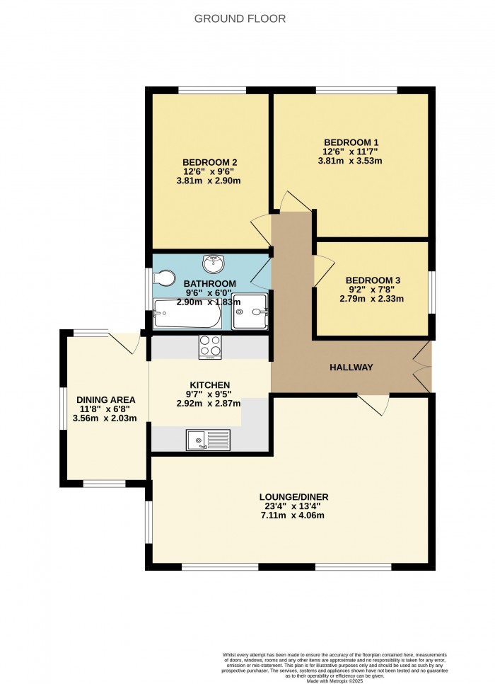 Floorplan for Charles Avenue, Scotter