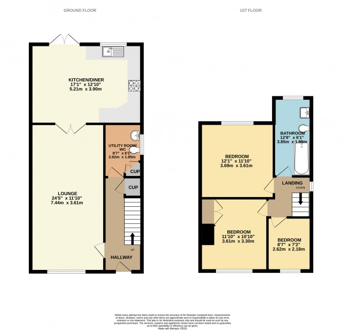Floorplan for Burringham Road, Scunthorpe