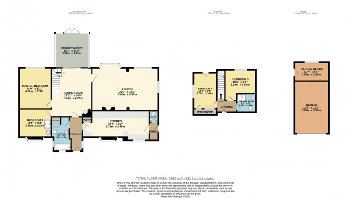 Floorplan for Main Street, Scothern, Lincoln