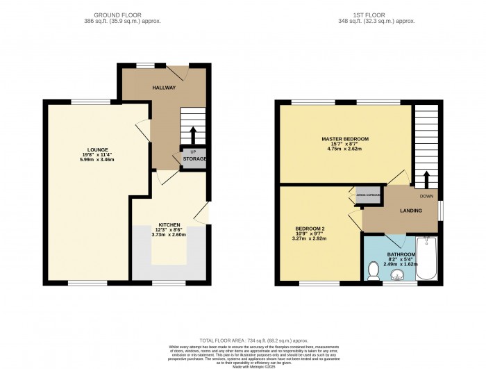 Floorplan for Camwood Crescent, Lincoln