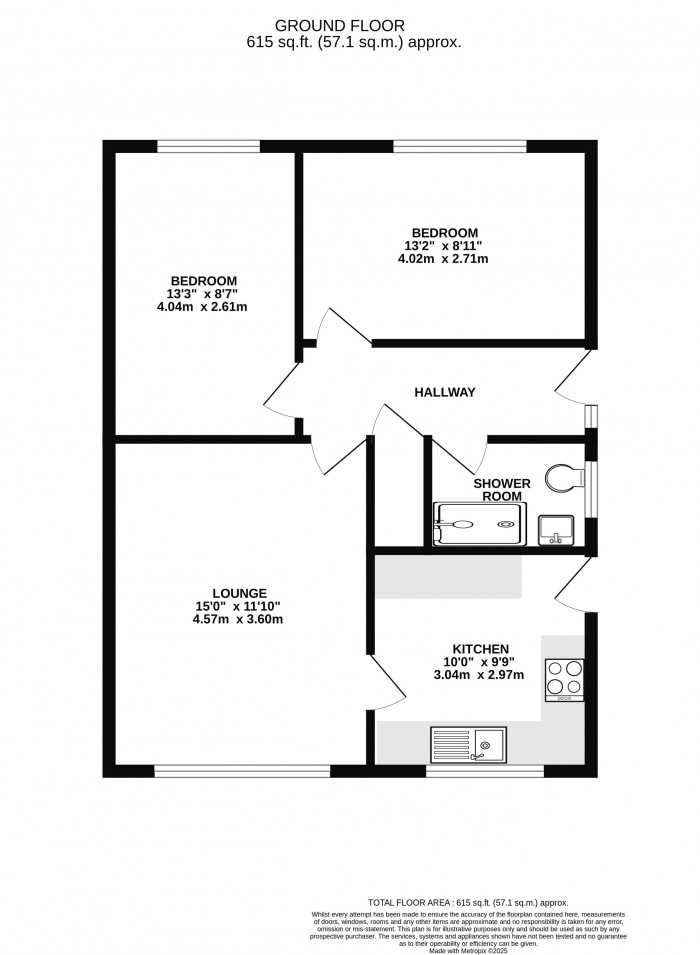 Floorplan for St. Marks Avenue, Cherry Willingham, Lincoln