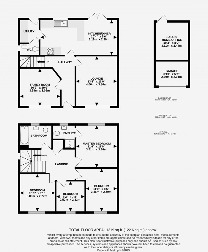 Floorplan for All Saints Road, Carlton Boulevard, Lincoln