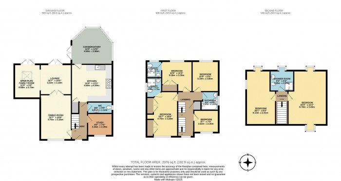 Floorplan for Irwin Road, Blyton