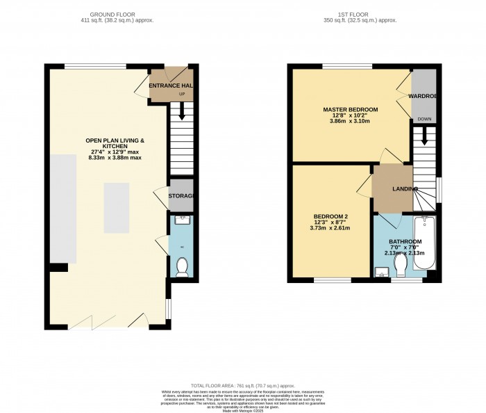 Floorplan for Station Drive, Wragby