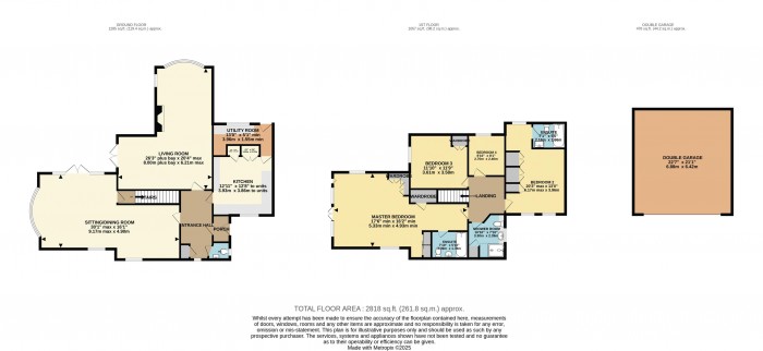 Floorplan for Deepdale Lane, Nettleham, Lincoln