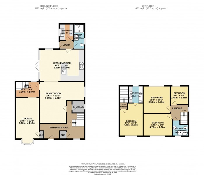 Floorplan for Burringham Road, Scunthorpe
