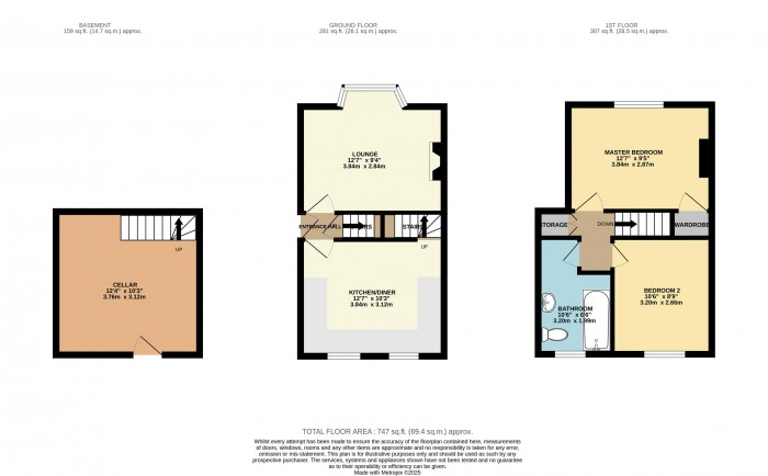 Floorplan for South Park, Lincoln