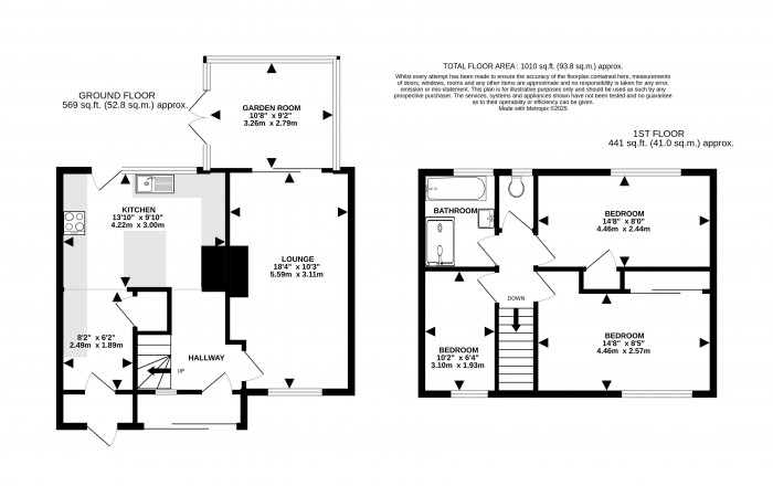 Floorplan for King Edward Crescent, Woodhall Spa