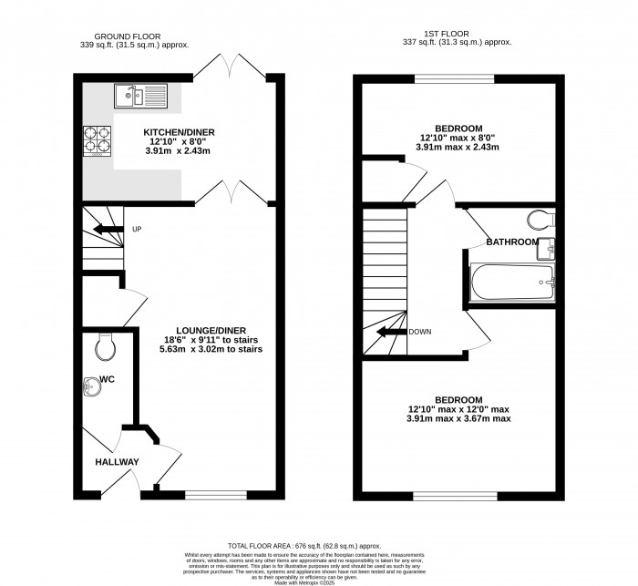Floorplan for Twell Fields, Welton, Lincoln
