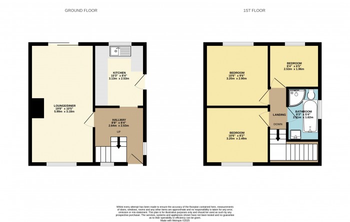 Floorplan for The Close, Goxhill