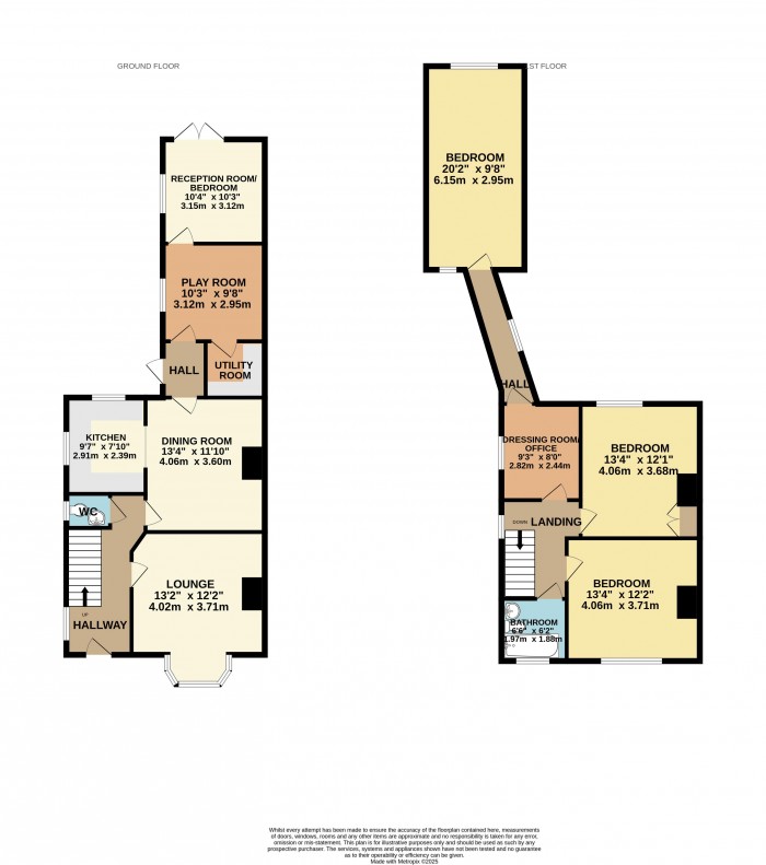 Floorplan for Burringham Road, Scunthorpe