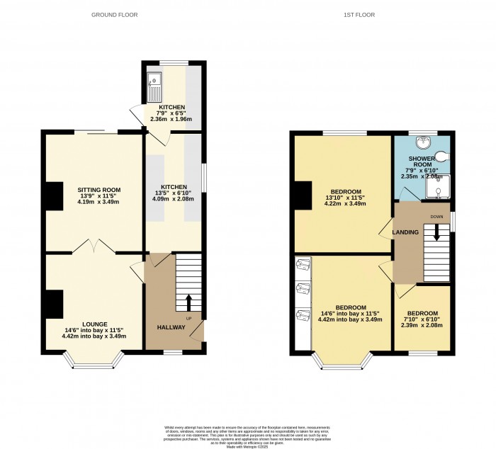 Floorplan for Church Lane, Scunthorpe
